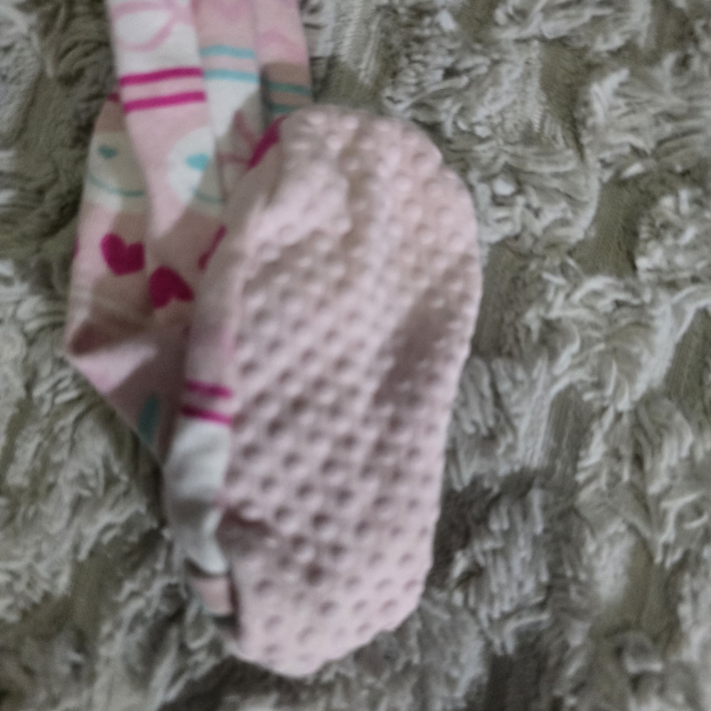 The Children's Place Pink and Teal Bow & Cherry Footed One-Piece - Picture 5 of 5